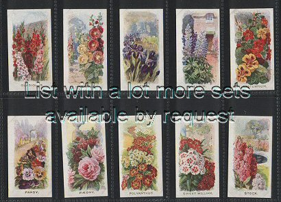 Old favourites  Old favourites 1936 pretty set of 25 very good condition 