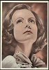The cigarette cards in the set are 1. George Arliss 2. Eve Becke 3. Elisabeth Bergner 4. Claudette Colbert 5. Mabel Constanduros 6. Noel Coward 7. Marlene Dietrich 8. Gracie Fields 9. Kay Francis 10. Clark Gable 11. Greta Garbo 12. Henry Hall 13. Sir Cedric Hardwicke 14. Katharine Hepburn 15. Stanley Holloway 16. Leslie Howard 17. Charles Laughton 18. Evelyn Laye 19. Myrna Loy 20. Ginger Rogers 21. Norma Shearer 22. Elsie and Doris Waters 23. Western Brothers 24. Anona Winn 25. Diana Wynyard