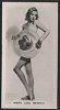 The cigarette cards in the set are : 1. Vera Devine 2. Jane Wyman 3. Helen Parrish 4. Princess Baba 5. Alice Eden 6. Joy Hodges 7. Ruth Rathburn 8. Katherine Casey 9. Dorothy Arnold 10. Irene Hervey 11. Edith Luce 12. Adele Jergens 13. Judith Barrett 14. Irene Burke 15. Jean Rogers 16. Mary Parker 17. Gloria Dickson 18. Martha Raye 19. Jackie Gately 20. Helen Pammer 21. May Tom Leon 22. Hazel Boffinger 23. Ethelredia Leopold 24. Rochelle Hudson 25. Evelyn Duchess 26. Peggy Carroll 27. Billy Roy 28. Helen Silver 29. Faith Francis 30. Mary Lou Bently 31. Irma Wilsen 32. Dorothy Dayton 33. Virginia Cheveval 34. Marion Harvey 35. Margot Linder 36. Margaret Goelde 37. Lila Gaynes 38. Inga Steen 39. Jane Woodward 40. Sherri Britton 41. Thelma Lee 42. Jean Mode 43. Valerie Vance 44. Nina Wayler 45. Jean Scott 46. Francesca Bahrle 47. Janice Jarratt 48. Sonia Hepsin 49. Mary Carroll 50. Susan Hayward 51. Sunny Carter 52. Phyllis Clark 53. Anne Shirley 54. Mildred Law