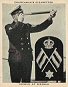 The cigarette cards  in the set are : 1 Advanced class boys 2 Leading boy 3 Petty Officer boy 4 Instructor boy 5 Seaman 6 Leading seaman 7 Petty Officer 8 Seaman torpedoman 9 Leading torpedoman 10 Torpedo gunner's mate 11 Seaman gunner 12 Seaman gunner 13 Gunlayer 14 Director layer 15 Gunner's mate 16 Rangetaker 17 Rangetaker: Using the Rangefinder 18 Visual Signalman, trained operator 19 Visual Signalman (3rd class) 20 Signalman using 20-inch signalling projector 21 Yeoman of signals 22 Wireless telegraphist 23 Wireless telegraphist (2nd class) CPO and PO 24 Stoker 25 Stoker (1st class) 26 Stoker Petty Officer 27 Chief mechanician 28 Engine-room artificer 29 Electrical artificer 30 Ordinance artificer 31 Engine-room artificer 32 Observer's mate 33 Surveying recorder 34 Physical & recreational training instructor (1st class) 35 Physical & recreational training instructor (2nd class) 36 Diver 37 Writer 38 Supply rating 39 Sick berth rating 40 Cook 41 Bugler 42 Regulating Petty Officer 43 Master-at-arms 44 Chief painter 45 Chief shipwright 46 Musician, Royal Marines 47 Royal Marines at 6-inch gun 48 Colour Sergeant, Royal Marines