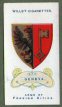 The cigarette cards in the set are; 1 Leyden, 2 Venice, 3 Copenhagen, 4 Bremen, 5 St. Petersburg, 6 New York,  7 Amiens,8 Cologne, 9 Ghent,10 Bruges, 11 Luxemburg, 12 Genoa, 13 Strassburg, 14 Boulogne, 15 Buda-Pest, 16 Lubeck, 17 Hanover, 18 Antwerp, 19 Hamburg, 20 Barcelona, 21 Athens, 22 Rome, 23 Frankfor, 24 Madridt, 25   Stockholm, 26 Naples, 27 Danzig, 28 Brussels, 29 Vienna, 30 Florence, 31   Dresden, 32 Paris, 33 Christiania, 34 Berlin, 35 Leipzig, 36 Lyons, 37   Versailles, 38 Milan, 39 Orleans, 40 Amsterdam, 41 Nuremberg, 42 Rouen, 43   Rotterdam, 44 Dusseldorf, 45 Geneva, 46 Seville, 47 Lisbon, 48 Bucharest, 49 Moscow, 50 Munich
