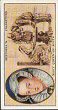 The cigarette cards in the set are : 1 Macbeth, King of Scotland died 1057 2 St. Margaret, Queen of Scotland c. 1045-1093 3 David I, King of Scotland c. 1080-1153 4 Sir William Wallace 1274-1305 5 Robert the Bruce, King of Scotland 1274-1329 6 Annabella Drummond died 1401 7 James I, King of Scotland 1394-1437 8 Cardinal David Beaton 1494-1546 9 John Knox 1505-1572 10 George Buchanan 1506-1582 11 Mary Queen of Scots 1542-1587 12 James Graham, 1st Marquis of Montrose 1612-1650 13 John Campbell, 1st Earl of Loudoun 1598-1663 14 David Leslie, 1st Lord Newark c. 1610-1682 15 John Graham of Claverhouse, Vis. Dundee c. 1648-1689 16 William Paterson 1658-1719 17 Robert MacGregor - "Rob Roy" 1671-1734 18 Duncan Forbes of Culloden 1685-1747 19 Donald Cameron 1695-1748 20 James Thomson 1700-1748 21 Allan Ramsay 1686-1758 22 Lady Anne Macintosh 23 Tobias G. Smollett 1721-1771 24 David Hume 1711-1776 25 Prince Charles Edward 1720-1788 26 George Augustus Eliott, Lord Heathfield 1717-1790 27 Flora MacDonald 1722-1790 28 James Boswell 1740-1795 29 Robert Burns 1759-1796 30 Sir Ralph Abercromby 1734-1801 31 Admiral Viscount, Duncan of Camperdown 1731-1804 32 Sir John Moore 1761-1809 33 Henry Dundas, 1st Viscount Melville 1742-1811 34 Jane, Duchess of Gordon 1749-1812 35 James Watt 1736-1819 36 Thomas, Lord Erskine, K.T. 1750-1823 37 Sir Henry Raeburn 1756-1823 38 Sir Walter Scott 1771-1832 39 Sir William Hamilton 1788-1856 40 Lord Macaulay 1800-1859 41 Sir James Clark Ross 1800-1862 42 Sir Colin Campbell, Lord Clyde 1792-1863 43 David Livingstone 1813-1873 44 Thomas Carlyle 1795-1881 45 Robert Louis Stevenson 1850-1894 46 Andrew Lang 1844-1912 47 Sir Archibald Geikie 1835-1924 48 Field-Marshal Earl Haig 1861-1928 49 Arthur James Balfour, 1st Earl of Balfour 1848-1930 50 Sir James M. Barrie 1830-