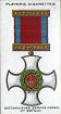 1 The Victoria Cross 2 The Most Honorable Order of the Bath, Great Britain 3 The Most Distinguished Order of St Michael and St George 4 The Most Eminent Order of the Indian Empire 5 The Most Excellent Order of the British Empire (CBE) 6 The Distinguished Service Order 7 The Most Excellent Order of the British Empire (OBE) 8 The Most Excellent Order of the British Empire (MBE) 9 The Royal Red Cross, 1st Class 10 The Distinguished Service Cross 11 The Military Cross 12 The Distinguished Flying Cross 13 The Air Force Cross 14 The Royal Red Cross, 2nd Class 15 The Medal for Distinguished Conduct in the Field 16 The Distinguished Service Medal 17 The Military Medal 18 The Distinguished Flying Medal 19 The Air Force Medal 20 The 1914 Star 21 The 1914-15 Star 22 The General Service Medal 23 The Mercantile Marine War Medal 24 The Victory Medal 25 The Territorial Force War Medal 26 The General Service Medal, 1923 27 The Special Constabulary Long Service Medal 28 The British Red Cross Society Medal 29 The Medal for Succour to British Prisoners of War United States 30 The Medal of Honour (Army) 31 The Medal of Honour (Navy) 32 The Distinguished Service Medal (Army) 33 The Distinguished Service Medal (Navy) 34 The Distinguished Service Cross (Army) 35 The Navy Cross 36 The Brevet Medal 37 The Victory Medal Belgium 38 The Order of Leopold I 39 The Order of the Crown of Belgium 40 The King Albert Medal 41 The Medal of Queen Elisabeth 42 The War Cross 43 The Civic Cross 44 The Commemorative Medal 45 The Victory Medal 46 The Yser Medal France 47 The Order of the Legion of Honour 48 Croix de Guerre (1914-18) 49 The Commemorative Medal 50 The Victory Medal 51 The Medal of Honour with Swords 52 Reconnaissance (Gratitude) Medal 53 The Medal of the Societe de Secours aux Blesses Militaires 54 The Medal of the Association of the Ladies of France Italy 55 The Military Order of Savoy 56 The Order of St Maurice and St Lazarus 57 The Order of the Crown of Italy 58 The War Cross 59 The Commemorative Medal (1915-18) 60 The Victory Medal 61 The Della Saluta (Public Safety) Medal 62 The Della Sanita (Public Health) Medal Roumania 63 The Order of St Michael the Brave 64 The Order of the Star of Roumania 65 The Order of the Crown of Roumania 66 The War Cross 67 The Victory Medal 68 The Barbatie si Credinta (Valour and Loyalty) Medal Serbia 69 The Order of the White Eagle 70 The Order of St Sava 71 The Cross of Mercy, or Charity 72 The Serbian Retreat Greece 73 The Order of the Redeemer of Greece 74 The Order of George I 75 The Military Cross 76 The Medal of Military Merit 77 The Victory Medal Poland 78 The Order of Military Merit (or Military Virtue) 79 The Order of Polonia Restituta 80 The Valiant Cross 81 The War Cross Other Countries 82 The Medal of the Order of Mohammed Ali, Egypt 83 The War (or Military) Cross, Czecho-Slovakia 84 The Order of the Rising Sun, Japan 85 The Order of the Sacred Treasure, Japan 86 The Victory Medal (1920), Japan 87 The War Cross (Cross of Liberty), Esthonia 88 The La Solidaridad Medal, Panama 89 The Order of Istigal, Hedjaz 90 The Order of El Nahda, Hedjaz