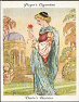 The cigarette cards in the set are : 1 Helen of Troy 2 The Queen of Sheba 3 Cleopatra 4 Messalina 5 Queen Guinevere 6 Dante's Beatrice 7 Joan of Arc 8 Lucrezia Borgia 9 Anne Boleyn 10 Mary Queen of Scots 11 Pocahontas 12 Isabella de Bourbon 13 Lady Castlemaine 14 Louise de la Valliere 15 Nell Gwyn 16 Diana Vernon 17 Madame La Marquise de Pompadour 18 Catherine The Great 19 Madame Du Barry 20 Marie Antoinette 21 Mrs. Fitzherbert 22 Georgiana, Duchess of Devonshire 23 Emma, Lady Hamilton 24 Madame Recamier 25 Marguerite, Countess of Blessington