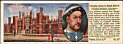 The cigarette cards in the set are: Roman Brtiain,Christianity,The Rise of Northumbria,The West Saxon Kingdom,English Sea Power,Struggles With The Danes,The Normans In England,England In The Crusades,Magna Carta,The Hundred Years War,Caxton And The English Language,A Strong Personal, Monarchy,The Spanish Armada,Struggles Between King And Parliament,The Plague,The Fire and The Dutch,Protestant Succession Established,The War of the Spanish Successor,The South Sea Bubble,The Birth of British India,The American Revolution,The Wars, Agains Napoleon,The Reform Bill,Exploration of Africa,Man Masters the Air,The British Commonwealth of Nations