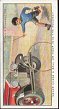The cigarette cards in the set are: 1 Drive as You Would Wish Others to Drive 2 Reversing into a By-Road 3 Keep to the Left 4 Beware of Road Junctions 5 Avoid Cutting In 6 Overtaking in Towns 7 Overtake Only with Safety 8 Do Not Overtake at Bends 9 Motorist's Signals: "I am going to Slow Down, Stop, or Turn to my Left" 10 Motorist's Signals: "I am Going to Turn Right" 11 Motorist's Signals: "Overtake Me on My Right" 12 Motorist's Signals: "Straight Ahead" 13 Traffic Signals 14 Traffic Signals 15 Do Not Give Incorrect Hand Signals 16 Do Not Hinder a Constable on Point Duty by Asking Questions 17 Beware of Amateur Traffic Controllers 18 Never Stop beside a White Line thus Forcing Other Vehicles over It 19 Never Draw Up at Night on the Wrong Side of the Road 20 Do Not Park on a Curve 21 Avoid Pulling Up Opposite a Stationary Vehicle on the Other Side of the Road 22 Motorcyclists: Do Not Squeeze Through Traffic, particularly on the Near Side 23 On Steep Hills Set the Wheels against the Kerb 24 Correcting a Skid 25 Guard Against Side-slip 26 Stop to Allow Tramcar Passengers to Alight 27 Getting out of Tram-lines 28 Beware of Trams Swinging out at Corners 29 Take the Off Side of the Road when Meeting Led Horses 30 Drive Carefully Past Animals 31 Do Not Alight from a Car on the Traffic Side 32 Carry an Efficient Fire Extinguisher Readily Accessible 33 Cyclists - Ride Steadily and Not More than Two Abreast 34 Never Throw Anything from a Moving Car 35 Never Run an Engine in a Garage with the Door Closed 36 See that the Red Reflector Is Clean and Properly Fitted 37 Bicycles are Made to Carry One Only 38 Do not Hang on to a Motor Vehicle 39 Do Not Attempt to Board or Alight from a Vehicle in Motion 40 Beware of Tram-lines 41 Take Corners Carefully 42 Do Not Step From Behind One Vehicle into the Path of Another 43 Look Before You Leave the Pavement 44 Help the Young and the Infirm to Cross the Road 45 Pedestrians: Use Recognised Crossing Places Provided for your Safety 46 Do Not Read While Walking in the Street 47 Children Stop, Look Right and then Left before Crossing the Road 48 Never Chase a Ball or Hoop into the Roadway 49 Do Not Play with a Dog in the Street 50 Do Not Attempt Free Riding