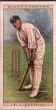 The cigarette cards in the set are 1 W.E. Astill (Leicestershire) 2 W.E. Bates (Glamorgan) 3 G. Brown (Hampshire) 4 Hon. F.S.G. Calthorpe (Warwickshire) 5 Mr. A.P.F. Chapman (Kent) 6 E.C. Clark (Northamptonshire) 7 A.E. Dipper (Gloucestershire) 8 Mr. J.W.H.T. Douglas (Essex) 9 G. Duckworth (Lancashire) 10 K.S. Duleepsinhji (Cambridge University and Sussex) 11 Mr. G.F. Earle (Somerset) 12 Mr. P.G.H. Fender (Surrey) 13 A.P. Freeman (Kent) 14 G. Geary (Leicestershire) 15 Mr. A.E.R. Gilligan (Sussex) 16 G. Gunn (Notts) 17 C. Hallows (Lancashire) 18 W.R. Hammond (Gloucestershire) 19 H.T.W. Hardinge (Kent) 20 J.W. Hearne (Middlesex) 21 E. Hendren (Middlesex) 22 J.B. Hobbs (Surrey) 23 P. Holmes (Yorkshire) 24 Mr. G.R. Jackson (Derbyshire) 25 Mr. D.R. Jardine (Surrey) 26 Mr. V.W.C. Jupp (Northamptonshire) 27 Roy Kilner (Yorkshire) 28 H. Larwood (Notts) 29 B. Lilley (Notts) 30 E.A. Macdonald (Lancashire) 31 Mr. F.T. Mann (Middlesex) 32 C.P. Mead (Hampshire) 33 J. Mercer (Glamorgan) 34 C.W.L. Parker (Gloucestershire) 35 W. Rhodes (Yorkshire) 36 F. Root (Worcestershire) 37 A.C. Russell (Essex) 38 F. Ryan (Glamorgan) 39 A. Sandham (Surrey) 40 E.J. Smith (Warwickshire) 41 Mr. G.T.S. Stevens (Middlesex) 42 H. Sutcliffe (Yorkshire) 43 M.W. Tate (Sussex) 44 Hon. L.H. Tennyson (Hampshire) 45 L. Townsend (Derbyshire) 46 E. Tyldesley (Lancashire) 47 Mr. J.C. White (Somerset) 48 W.W. Whysall (Notts) 49 F.E Woolley (Kent) 50 Mr. R.E.S. Wyatt (Warwickshire)  A great set to frame.