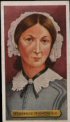 The cigarette cards in the set are: 1 Queen Elizabeth 2 Queen Victoria 3 Baroness Burdett-Coutts 4 Florence Nightingale 5 Sir Francis Drake 6 Sir Walter Raleigh 7 King James II 8 Lord Clive 9 General Wolfe 10 David Livingstone 11 Cecil Rhodes 12 William Dampier 13 Captain Cook 14 Earl of Beaconsfield 15 Earl of Nottingham 16 General Gordon 17 Warren Hastings 18 Sir Ralph Abercromby 19 Lord Amherst 20 General Botha 21 Lord Clyde 22 Lord Nelson 23 Sir Thomas Stamford Raffles 24 Sir George Rooke 25 Sir James Clark Ross 26 Rudyard Kipling 27 Captain George Vancouver 28 Duke of Marlborough 29 Duke of Wellington 30 Marquess Wellesley 31 William Wilberforce 32 Lord Roberts 33 Lord Lawrence 34 Lord Kitchener 35 Earl of Chatham 36 Sir James Brooke 37 Joseph Chamberlain 38 Sir George Goldie 39 Sir George Grey 40 Sir Henry Parkes 41 Sir Harry Smith 42 Edward G. Wakefield 43 Admiral Arthur Phillip 44 Sir John A. MacDonald 45 Sir Samuel Cunard 46 Lord Strathcona 47 Sir Ronald Ross 48 King George V. 49 Sir Eyre Coote 50 Lord Milner